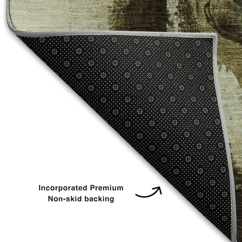 Premium Washable Super Soft Modern Guitar Mayfield Rug