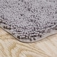 preview thumbnail 3 of 3, Bathroom Rugs - 58x24-Inch Bathroom Runner Set - Absorbent High-Pile Chenille Memory Foam Bath Mats by Lavish Home (Gray)