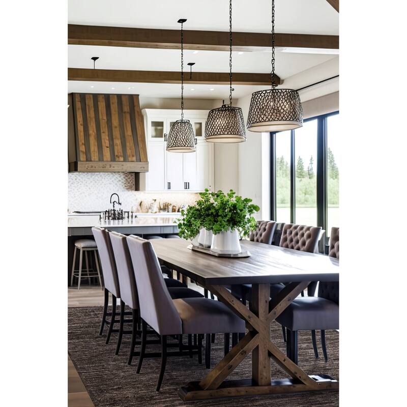 ECARPETGALLERY Hand-knotted Pak Finest Marrakesh Dark Grey, Dark Teal Wool Rug - 8'6 x 10'0