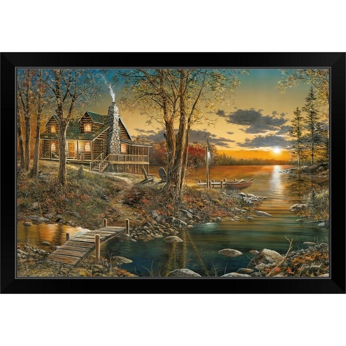 Shop Comforts Of Home Black Framed Print On Sale Overstock 30183122