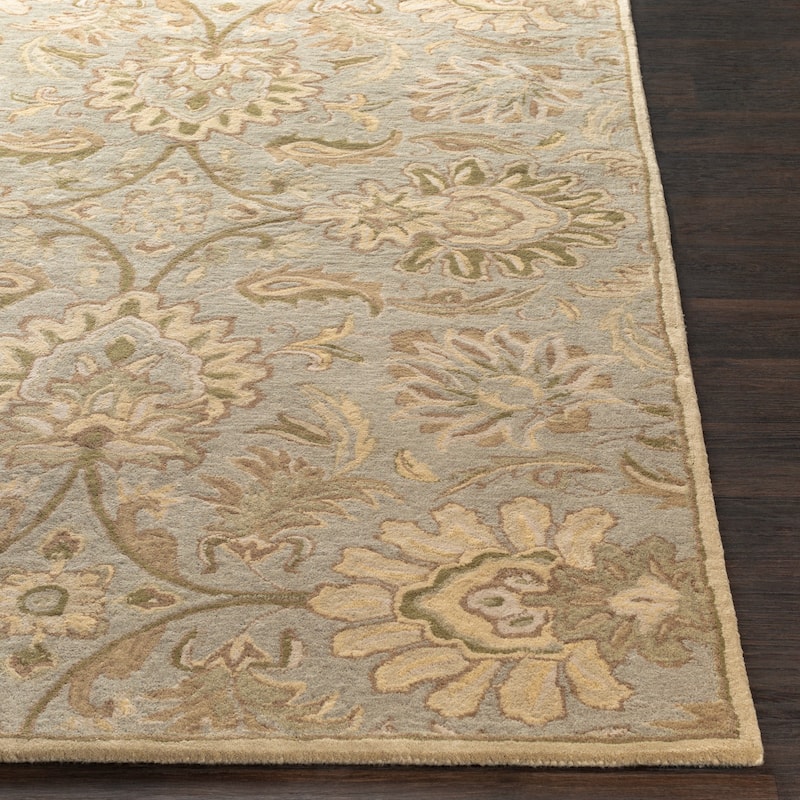 Handmade Tami Transitional Wool Area Rug