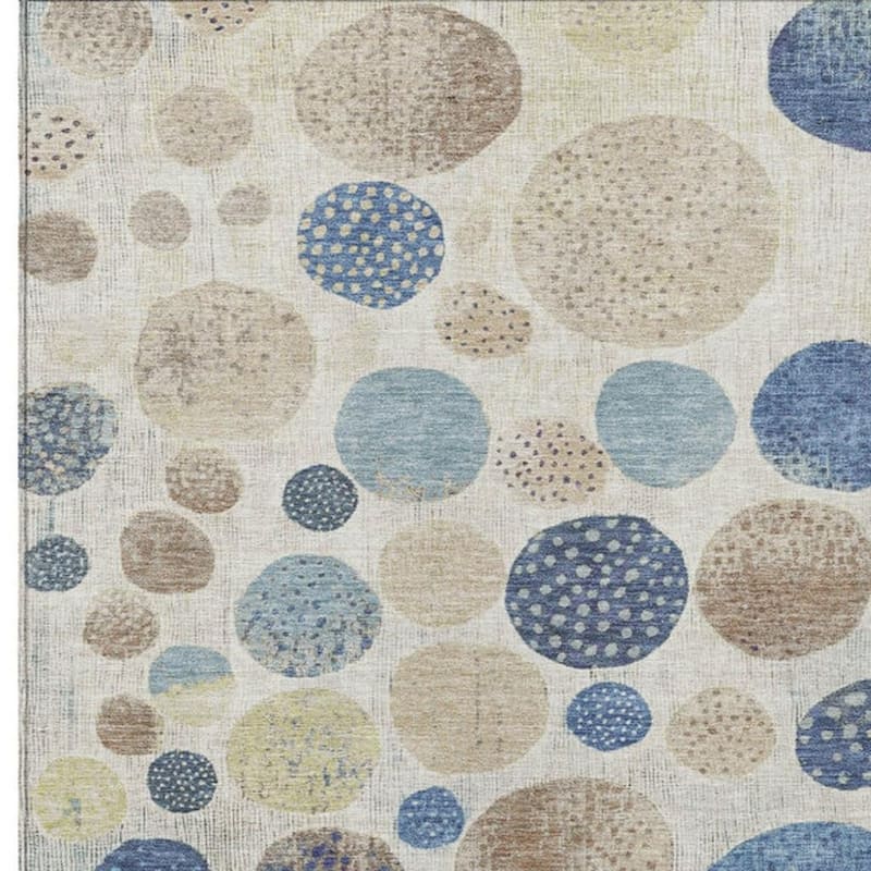HomeRoots Geometric Transitional Rectangle Outdoor Rug