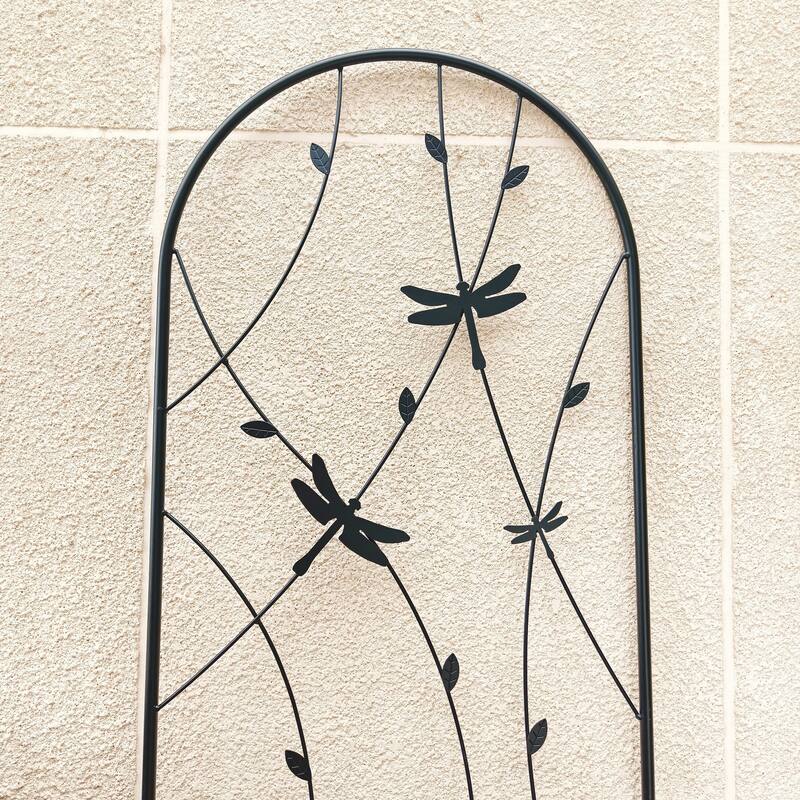 2 Pack Metal Garden Trellis 71in x 19.7in Rustproof Trellis