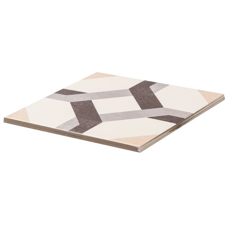The Tile Life DaVinci 7.9x7.9 Beige Porcelain Floor & Wall Tile