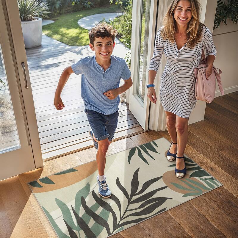 Mcow Bohemian Breeze Washable Indoor Outdoor Area Rug