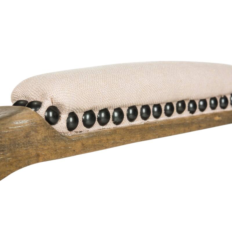 SAFAVIEH Nigjare Tufted Bench - 47.5" x 17.3" x 27" - 47.5" x 17.3" x 27" - 48Wx17Dx27H