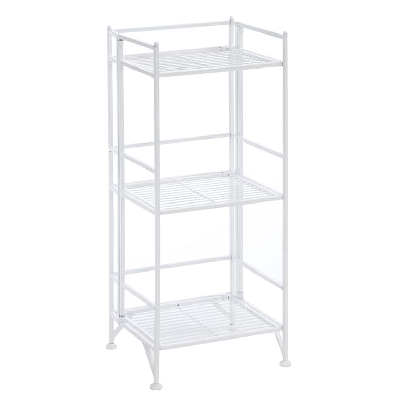 Convenience Concepts Xtra Storage 3 Tier Folding Metal Shelf