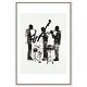 preview thumbnail 13 of 60, Bebop II Black Art Canvas Print by Art Remedy Silver - 10" x 15"