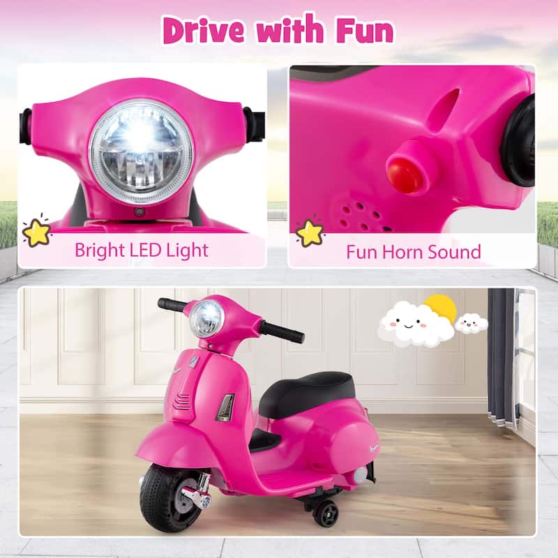 Toddler Kids Motorcycle Powered Electric Motorbike