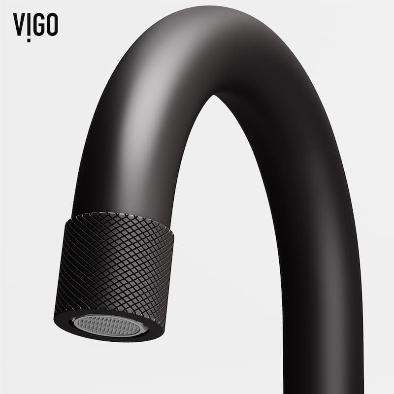 VIGO Wythe 8" H 2-Handle Widespread Bathroom Faucet
