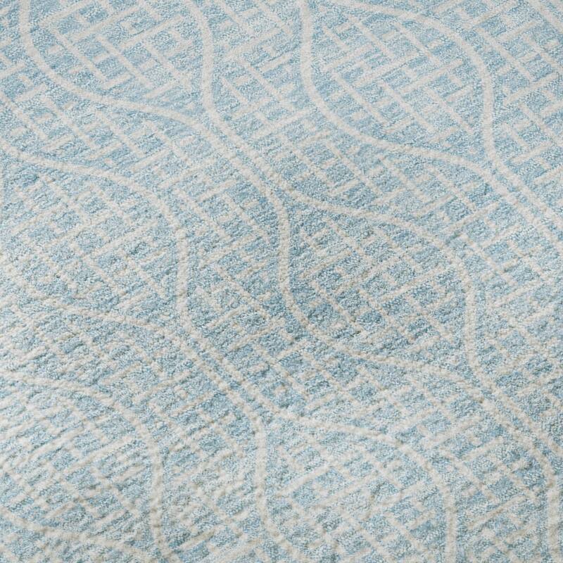 Premium Washable Super Soft Modern Teardrop Mayfield Rug