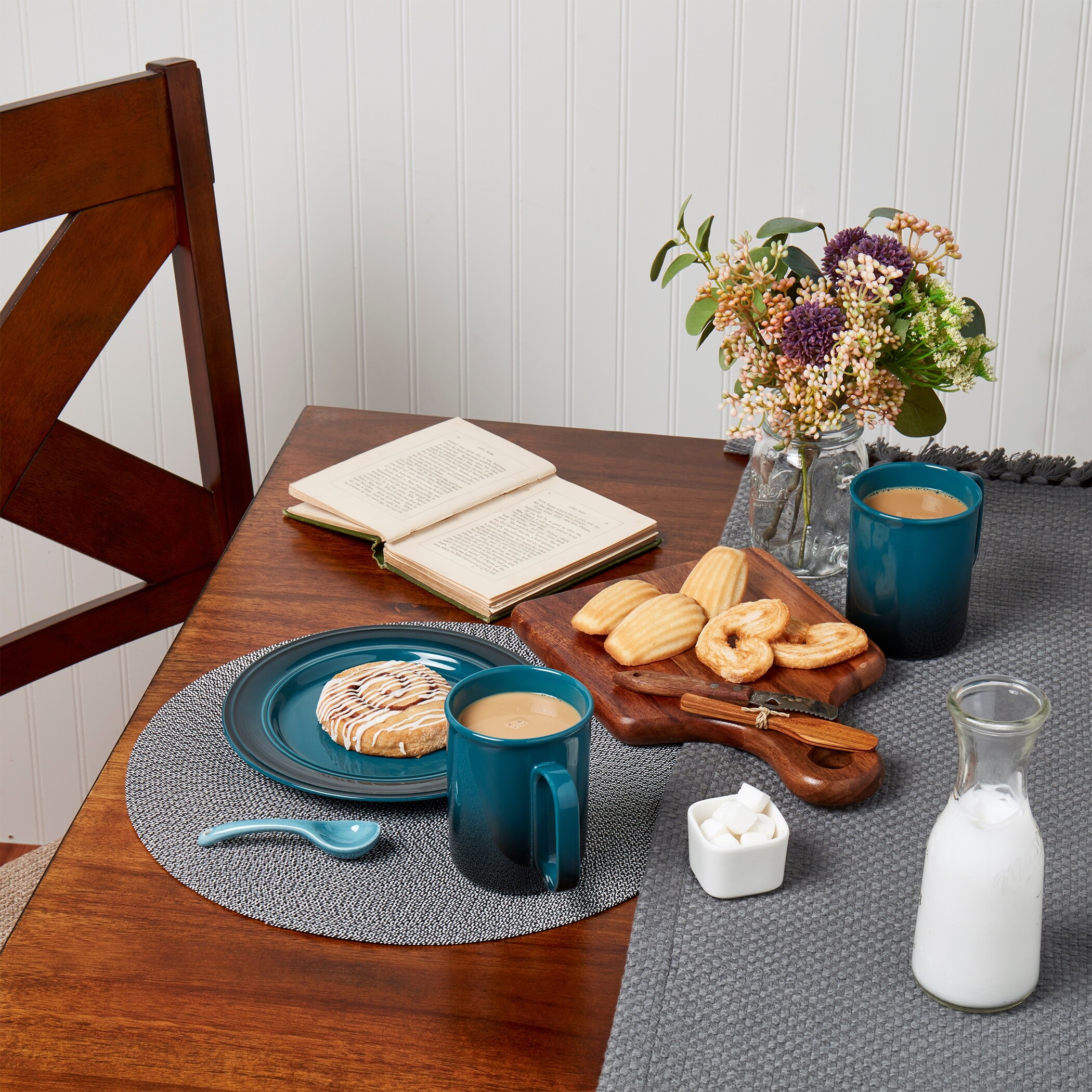 Mason Craft More Festival Ombre 4PC Mug Set Service for