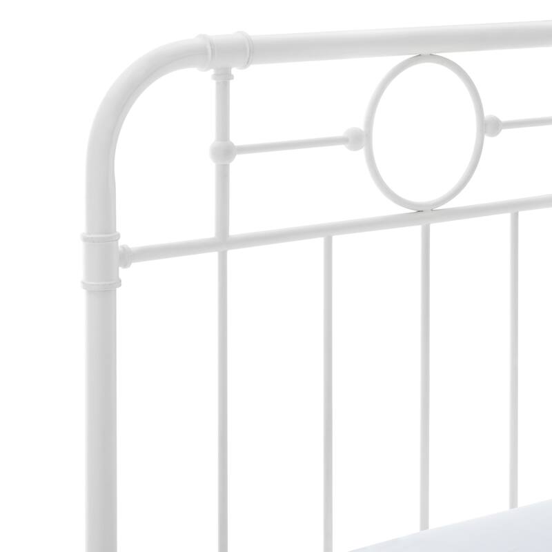 Walker Edison Classic Metal Pipe Bed