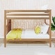 preview thumbnail 6 of 38, Max & Lily Twin over Twin Bunk Bed with Ladder on End
