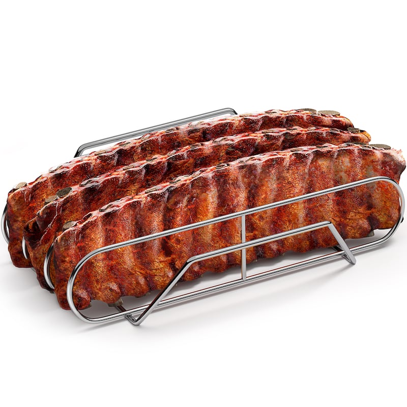 Sorbus non-stick grilling rack for outdoor, camping & picnic - Silver