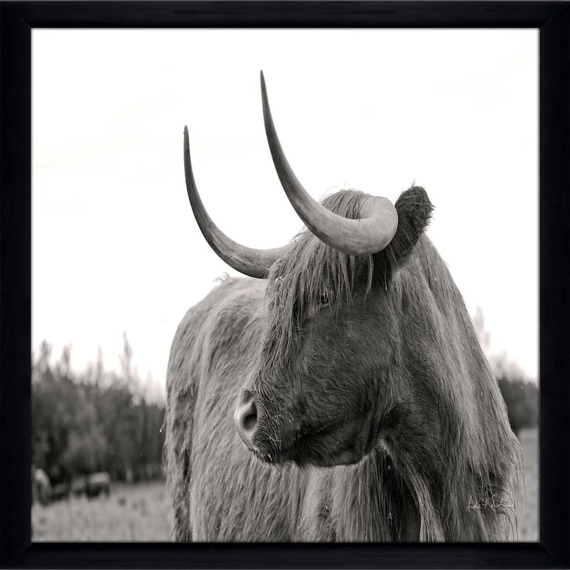 "On the Ranch I (Square)" Print on Acrylic