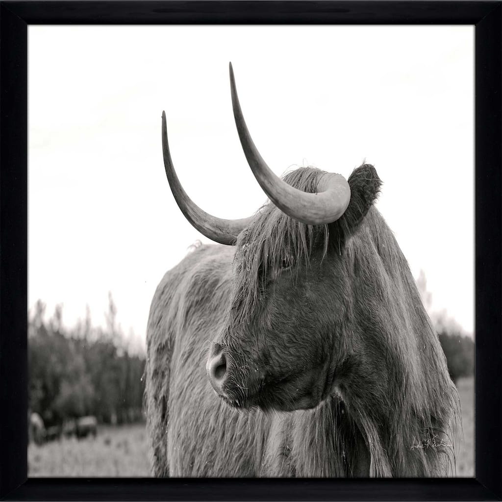 "On the Ranch I (Square)" Print on Acrylic