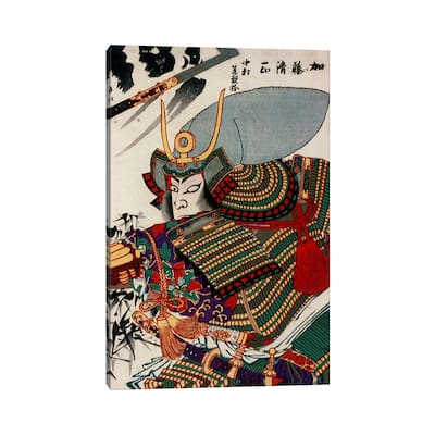 iCanvas "Kato Kiyomasa" by Unknown Artist Canvas Print