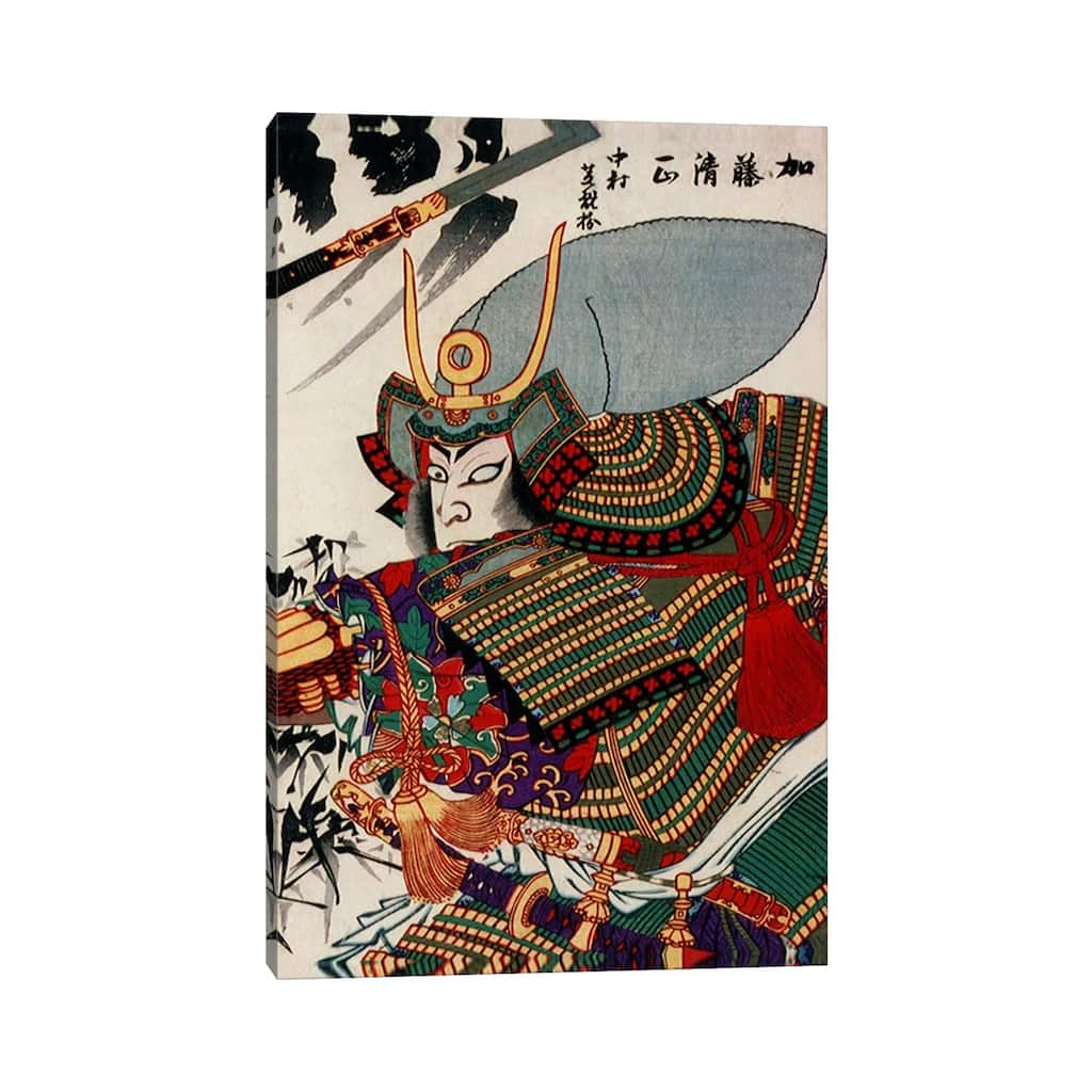 iCanvas "Kato Kiyomasa" by Unknown Artist Canvas Print