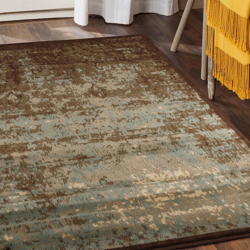 Superior Acid Wash Modern Gradient Indoor Area Rug or Runner