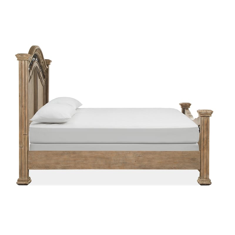 Magnussen Home Marisol Fawn Panel Bed