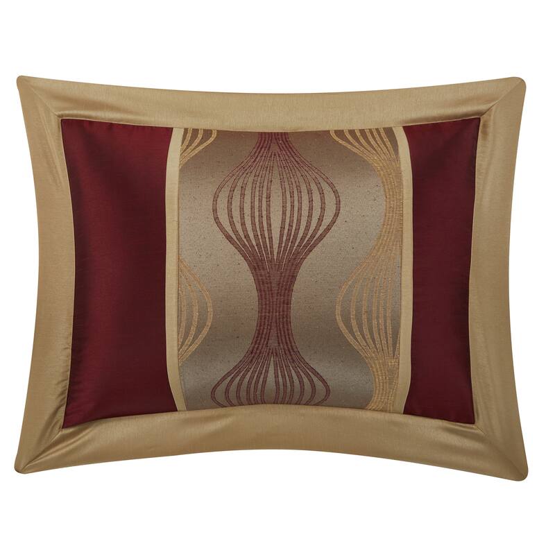 Grand Avenue Daniella 7-Piece Modern Geometric Comforter Set