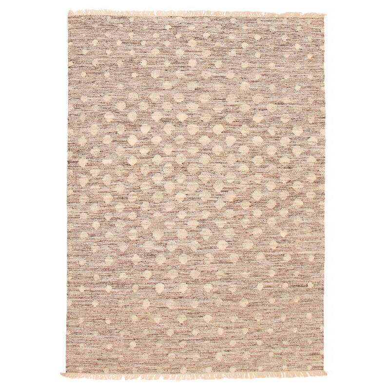 Ankara FW Grey Kilim 5'1" x 7'9" - 5'1 x 7'9 - Dark Grey - 5'1 x 7'9