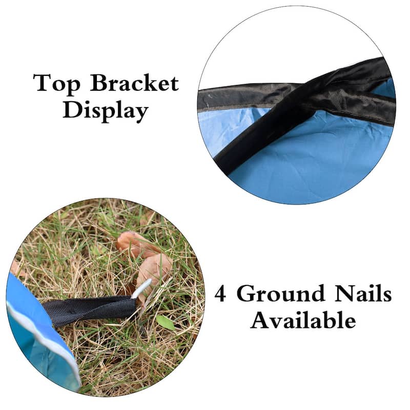 Outdoor Beach Tent, Folding Sun Shelter Instant Portable