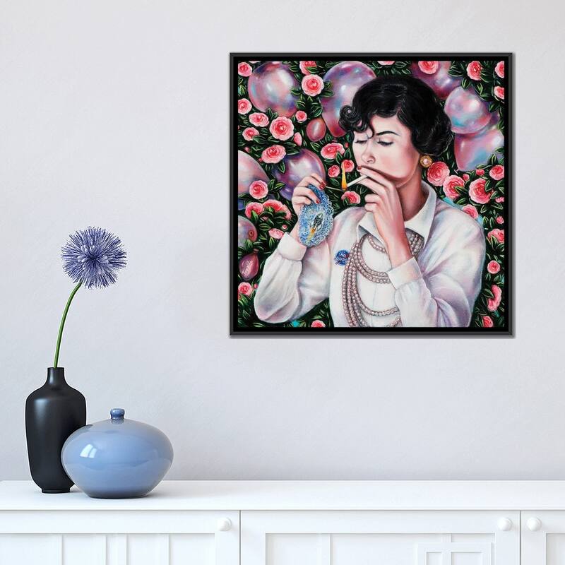 iCanvas "Coco" by Liva Pakalne Fanelli Framed Canvas Print