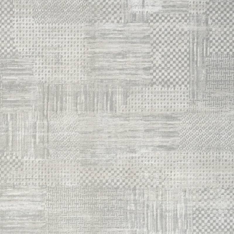 Futud Power Loomed Abstract Modern Non Skid Stain Resistant Area Rug By HomeRoots - 71' X '47' X '0.39