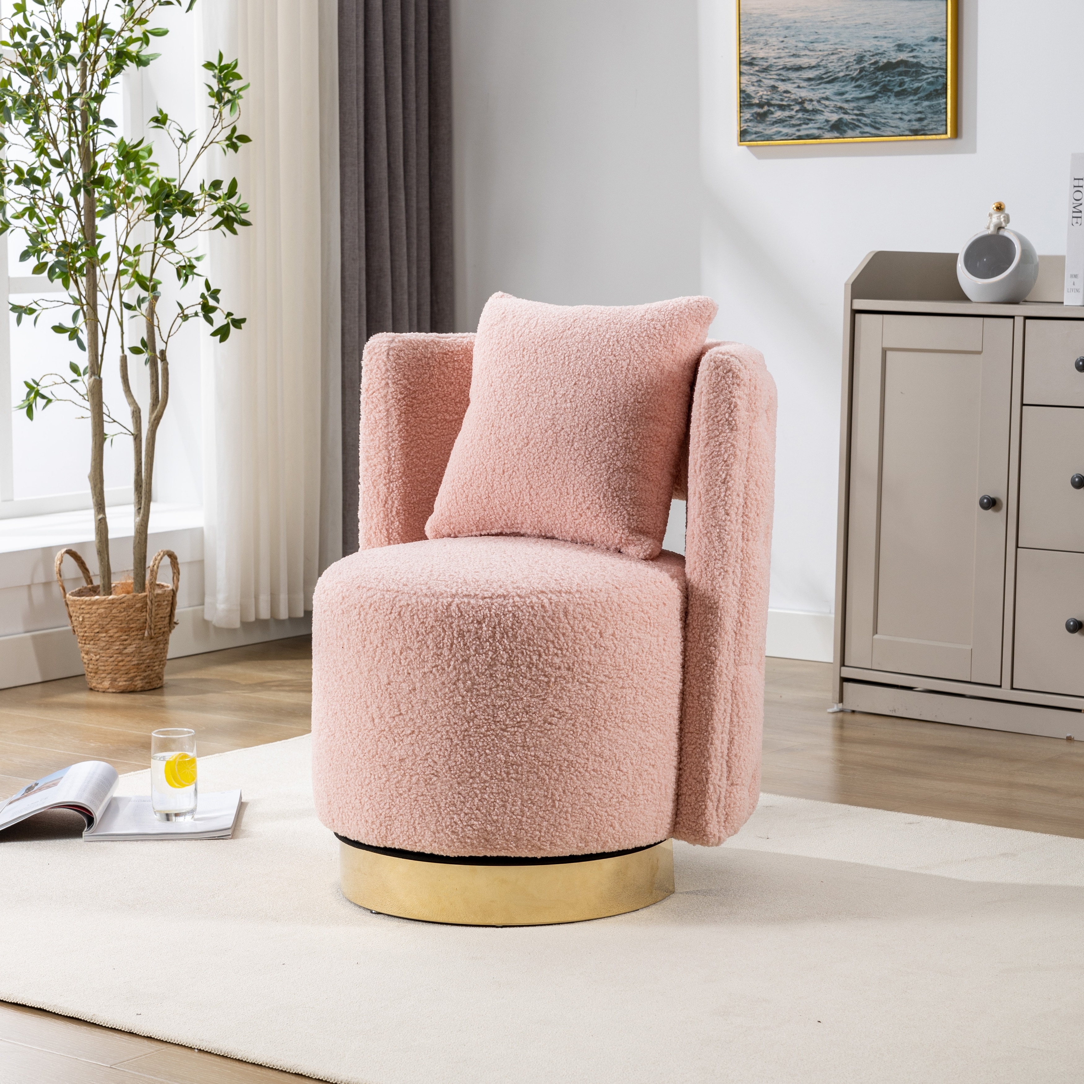 Gold top vanity chair