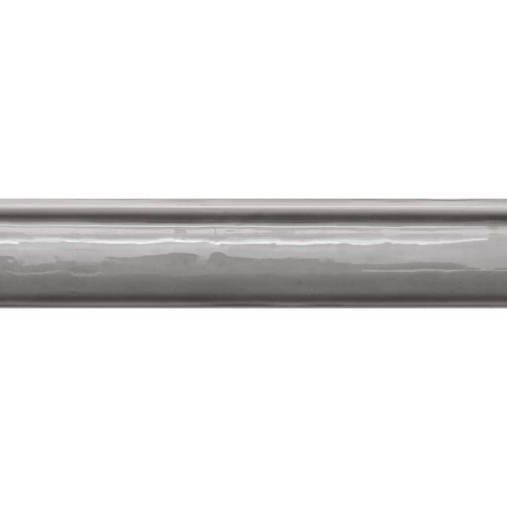 The Tile Life Chelsea 2x10 Acero Ceramic Chair Rail Wall Tile