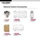 preview thumbnail 7 of 5, Houzer Legend 33" Stainless Steel Topmount 4-hole 80/20 Small Left Double Bowl Kitchen Sink with Strainer & Grids - 33" x 22"
