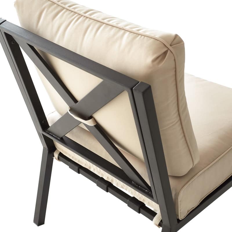 Patio Festival Outdoor X-Back Collection Armrest Chair