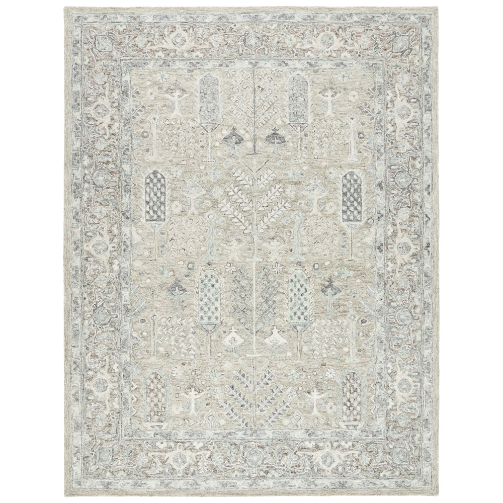 SAFAVIEH Handmade Metro Lorenzina French Country Wool Rug