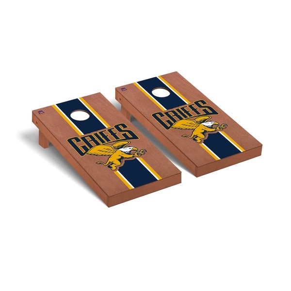 slide 2 of 5, Canisius Golden Griffins Rosewood Cornhole Board Set