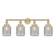 Option Brushed Brass / Clear Wire Mesh