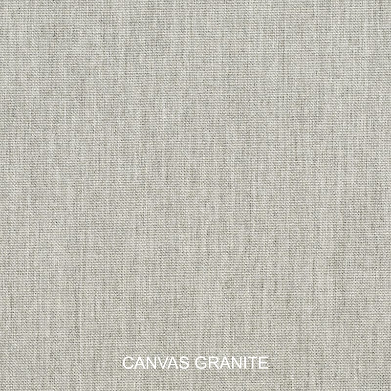 Sunbrella Canvas Monogram Indoor/Outdoor 13x20 Corded Pillow (Single) - "F" - Granite Grey