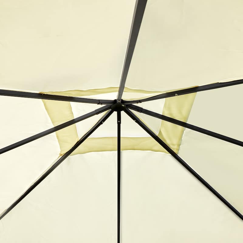 Outsunny Modern 10' x 10' Outdoor Gazebo Canopy Cover