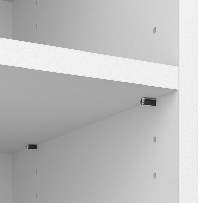 Versatile 36W Closet Organizer with Doors by Bestar