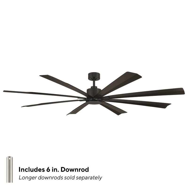 Size Matters Indoor or Outdoor 8-Blade 65in Smart Ceiling Fan