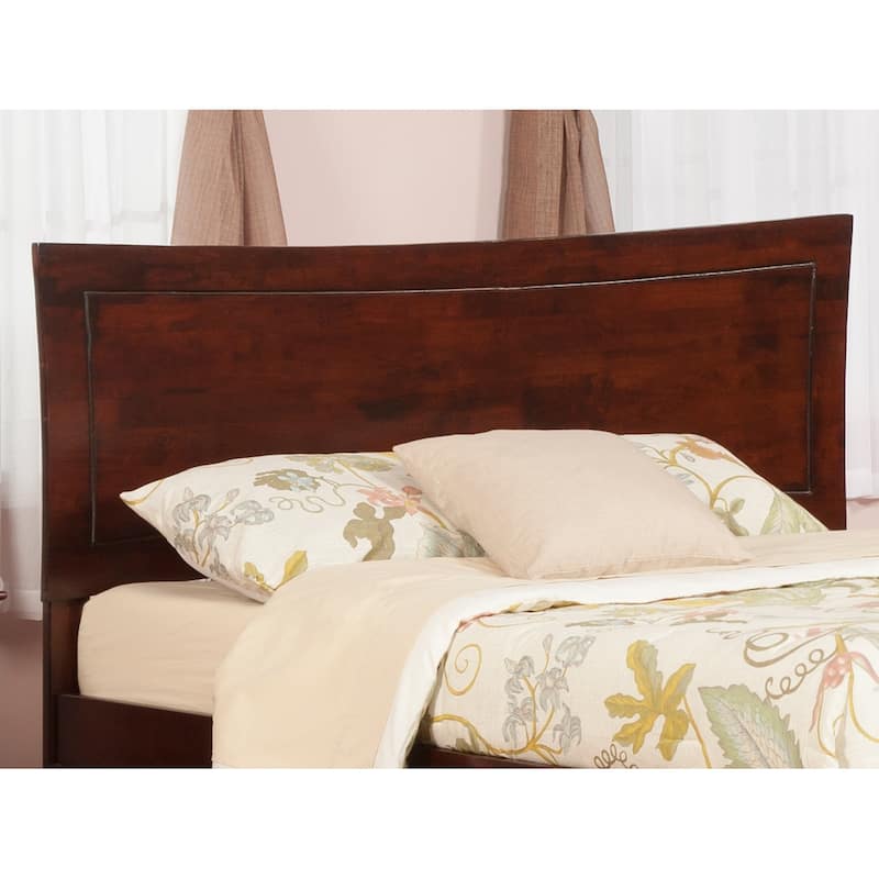 AFI Metro Headboard with Attachable Charger - Walnut - Queen