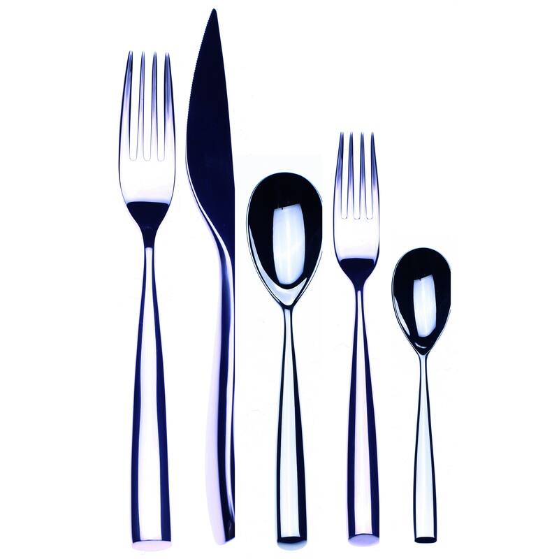 Mepra Arte Flatware Set - 20-Pieces - Silver