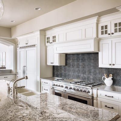 Merola Tile Antigua Lis Black 13" x 13" Porcelain Wall Tile