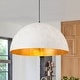 preview thumbnail 151 of 200, Industrial Oversized Metal Dome Pendant Light - Modern Farmhouse