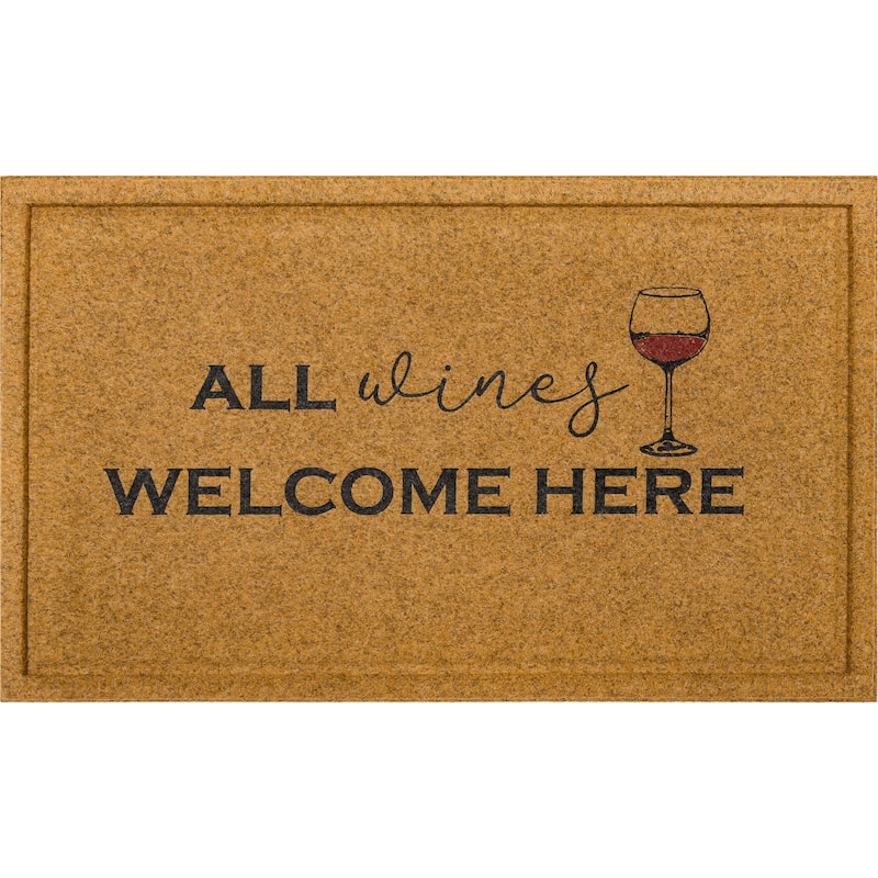 Mohawk Home Faux Coir Novelty Impressions Doormat