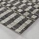 preview thumbnail 5 of 4, Lynes Distressed Modern Stripe Indoor/Outdoor Area Rug