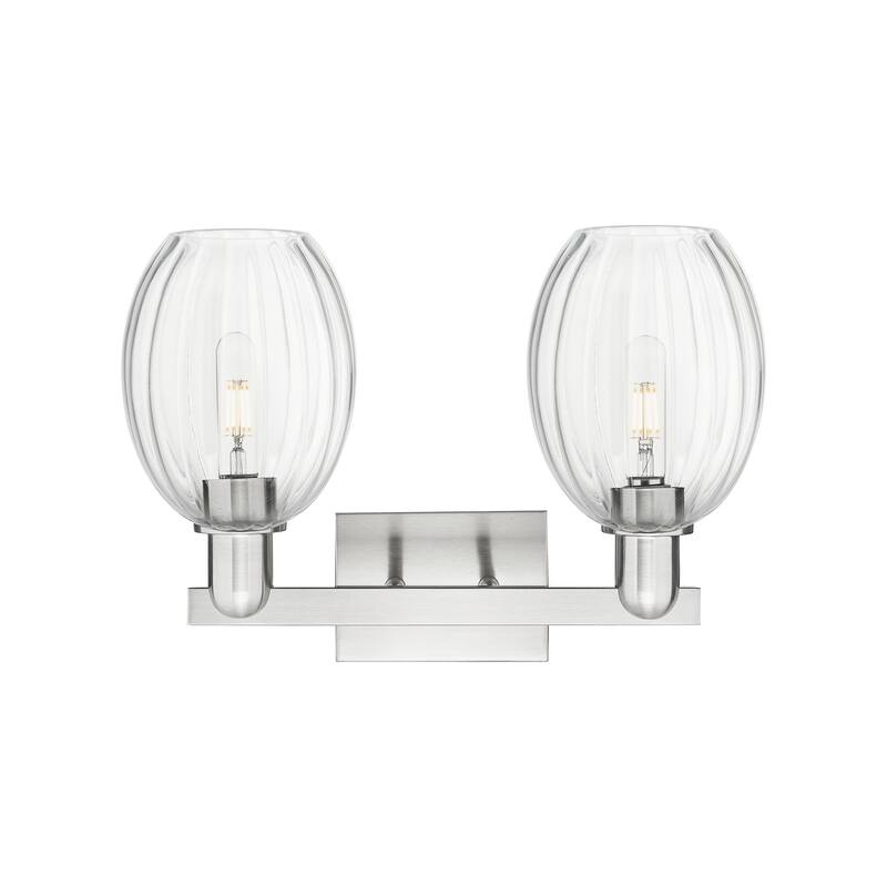Innovations Lighting Downtown Urban - Preston - 2 Light 16" Bell Shade Bath Vanity Light