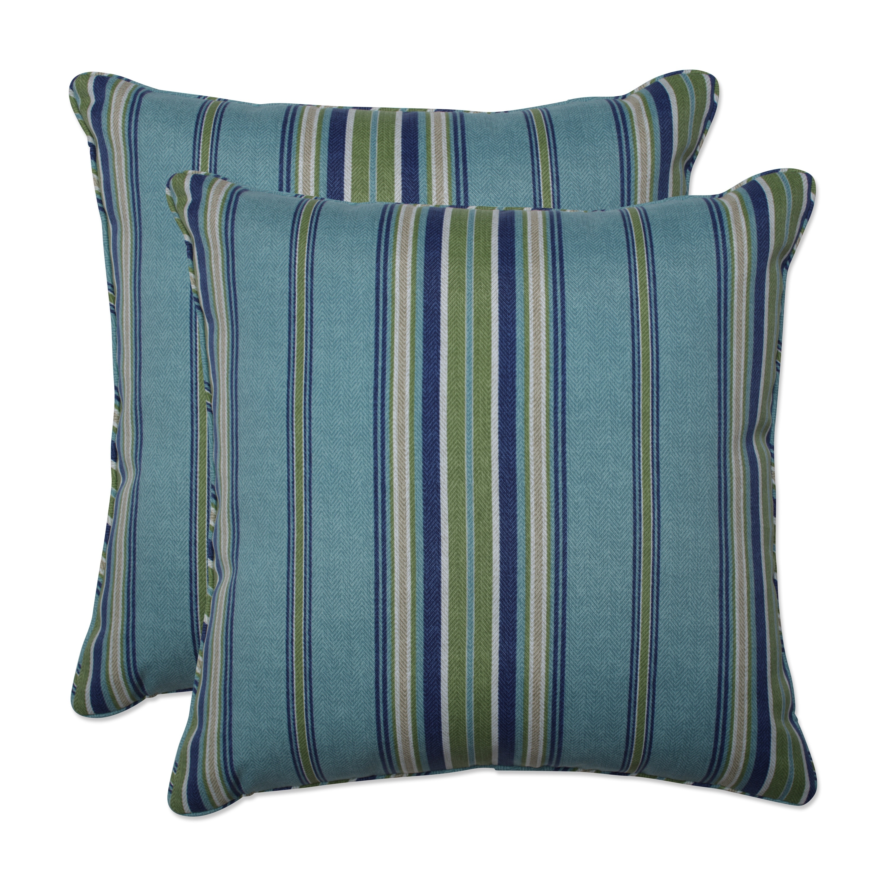 Pillow Perfect Outdoor Terrace Breeze Throw Pillow (Set of 2)