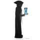 preview thumbnail 4 of 4, Halloween Animatronic Grim Reaper Outdoor Decor Sound and Motion